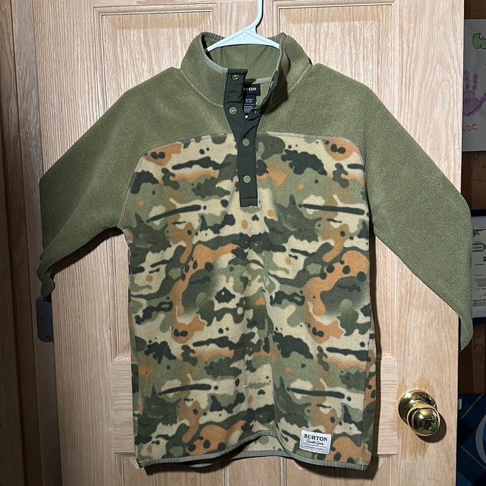 Burton Unisex Camo Sweater